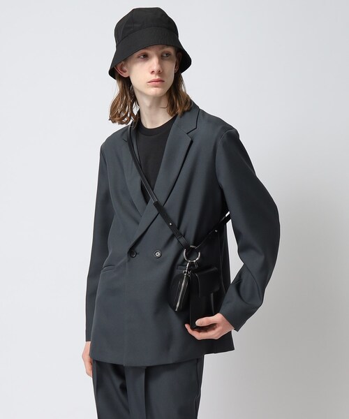 tk.TAKEO KIKUCHI(ティーケータケオキクチ)の「◆【WEB限定】マルチショルダーバッグ(ショルダーバッグ・メンズ・ブラック/ブラック系1/ブラック系・00)」の19枚目の写真