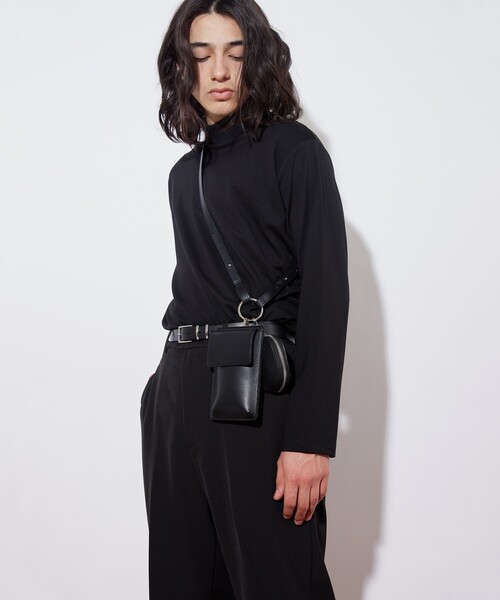 tk.TAKEO KIKUCHI(ティーケータケオキクチ)の「◆【WEB限定】マルチショルダーバッグ(ショルダーバッグ・メンズ・ブラック/ブラック系1/ブラック系・00)」の21枚目の写真