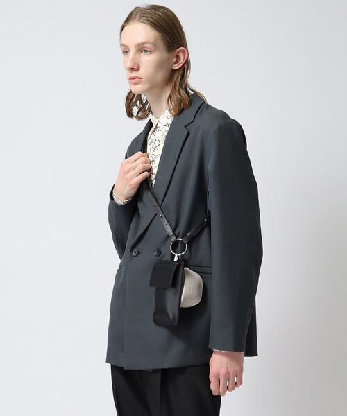 tk.TAKEO KIKUCHI(ティーケータケオキクチ)の「◆【WEB限定】マルチショルダーバッグ(ショルダーバッグ・メンズ・ブラック/ブラック系1/ブラック系・00)」の22枚目の写真