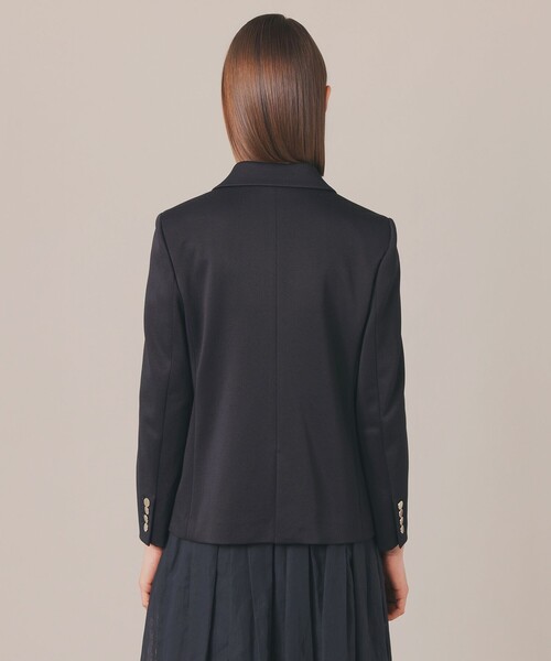 MACKINTOSH LONDON（マッキントッシュ ロンドン）の「カノコジャージジャケット（テーラードジャケット・レディース・ネイビー・38/40）」の5枚目の写真