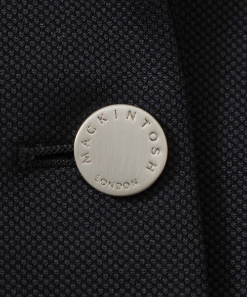 MACKINTOSH LONDON（マッキントッシュ ロンドン）の「カノコジャージジャケット（テーラードジャケット・レディース・ネイビー・38/40）」の8枚目の写真