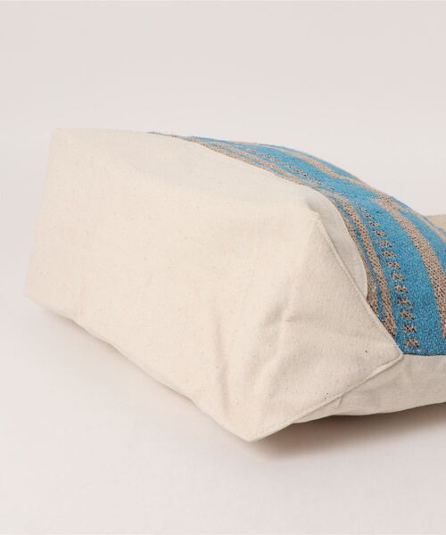 チャイハネ（チャイハネ）の「【チャイハネ】フェローバッグ（トートバッグ・メンズ・レッド/ターコイズブルー/ベージュ・FREE）」の5枚目の写真