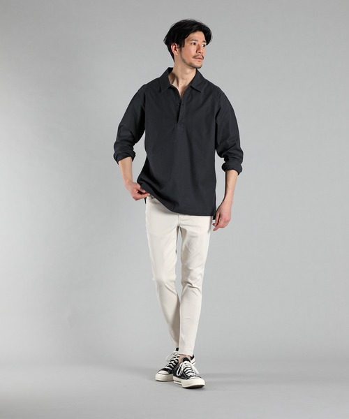 ランバンオンブルー16SS クールドッツ ストレッチ テーラードジャケット 48 ランバンオンブルー16SS クールドッツ ストレッチ テーラード