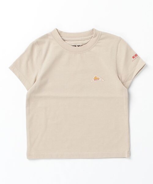 KELTY（ケルティ）の「キッズ　バックタイポロゴプリントTシャツ（速乾）（Tシャツ/カットソー・キッズ・オレンジ/ホワイト/ベージュ/イエロー/ブラック/ブルー・S/M/L）」の4枚目の写真