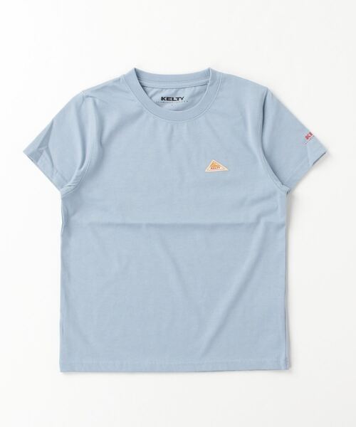 KELTY（ケルティ）の「キッズ　バックタイポロゴプリントTシャツ（速乾）（Tシャツ/カットソー・キッズ・オレンジ/ホワイト/ベージュ/イエロー/ブラック/ブルー・S/M/L）」の5枚目の写真