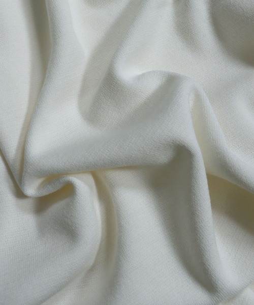 &g'aime(アンジェム)の「【&g’aime】ミラノリブ五分袖ニット(ニット/セーター・レディース・チャコールグレー/ブラック/グレイッシュベージュ/ホワイト/グリーン系その他・FREE)」の16枚目の写真