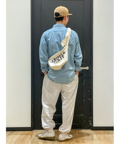 BACK NUMBER(バックナンバー)の「【BACK NUMBER】サラサラリネン混シャンブレー(シャツ/ブラウス・メンズ・ライトインディゴブルー/ダークインディゴブルー/オフホワイト・M/L/XL)」の22枚目の写真