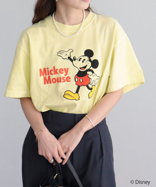 GOOD ROCK SPEED(グッドロックスピード)の「【WEB限定】【GOOD ROCK SPEED/グッドロックスピード】MICKEY Tシャツ(Tシャツ/カットソー・レディース・イエロー・FREE)」の11枚目の写真