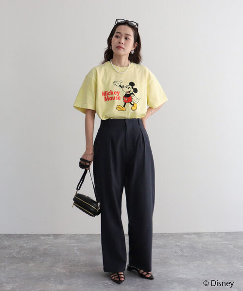 GOOD ROCK SPEED(グッドロックスピード)の「【WEB限定】【GOOD ROCK SPEED/グッドロックスピード】MICKEY Tシャツ(Tシャツ/カットソー・レディース・イエロー・FREE)」の10枚目の写真