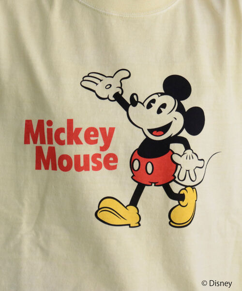 GOOD ROCK SPEED(グッドロックスピード)の「【WEB限定】【GOOD ROCK SPEED/グッドロックスピード】MICKEY Tシャツ(Tシャツ/カットソー・レディース・イエロー・FREE)」の9枚目の写真