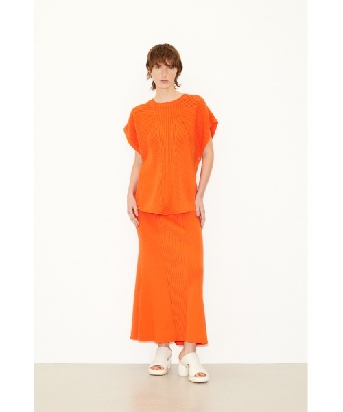 THROW by SLY（スローバイスライ）の「THROW SIDE HOLE SANDAL サイドホール サンダル 厚底 太ヒール マニッシュ（サンダル・レディース・アイボリー/オレンジ・SMALL/LARGE/MEDIUM）」の11枚目の写真