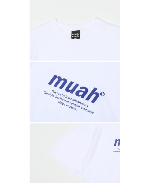 A'GEM/9 × .kom『muah muah/ムーアムーア』 GRAPHIC STANDARD T