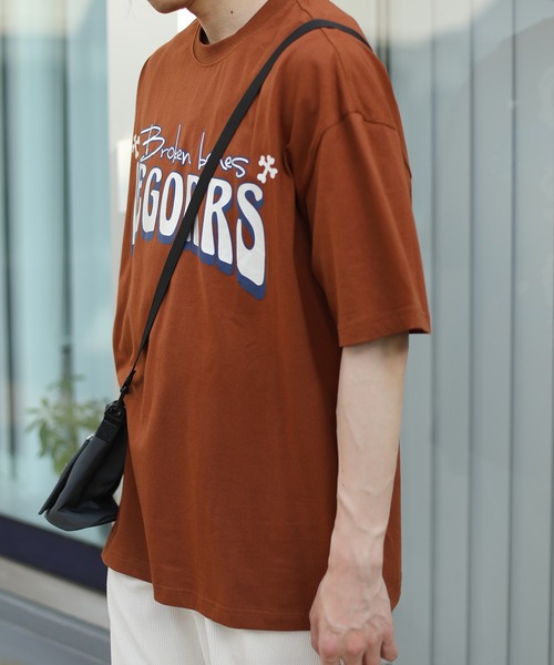 HOOK(フック)の「【HOOK】個性派スケルトンバックプリント半袖ビッグTシャツ(Tシャツ/カットソー・メンズ・ブラウン/ブラック/レッド・M/L/XL)」の15枚目の写真