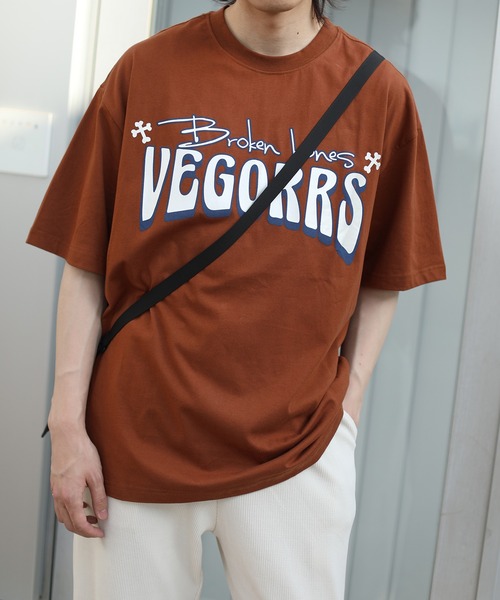 HOOK(フック)の「【HOOK】個性派スケルトンバックプリント半袖ビッグTシャツ(Tシャツ/カットソー・メンズ・ブラウン/ブラック/レッド・M/L/XL)」の18枚目の写真