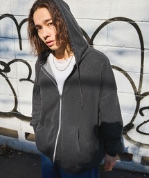 MSG | 裏毛インディゴ染めフルZIPパーカー(パーカー)