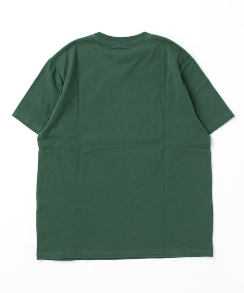 CHUMS(チャムス)の「【CHUMS】CHUMS Logo T-Shirt(Tシャツ/カットソー・メンズ・サックスブルー/ダークグリーン/ホワイト×ネイビー・LARGE/X-LARGE/MEDIUM)」の4枚目の写真