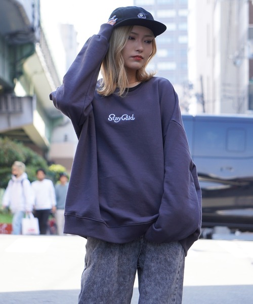 STAY GOLD（ステイゴールド）の「STAY GOLD ビリヤード グラフィック スウェットシャツ / オーバーサイズ トレーナー スウェット ビッグトレーナー（スウェット・メンズ・ホワイト/グリーン/チャコール・FREE）」の20枚目の写真