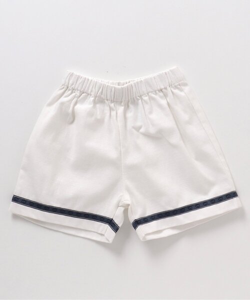 apres les cours(アプレレクール)の「tiny bear セーラーセットアップ(セットアップ・キッズ・オフホワイト・90/80/120/100/110)」の3枚目の写真