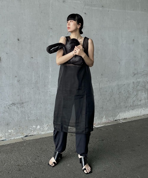 silent Damir Doma ノースリーブ ロング トップス silent Damir Doma ノースリーブ ロング トップス