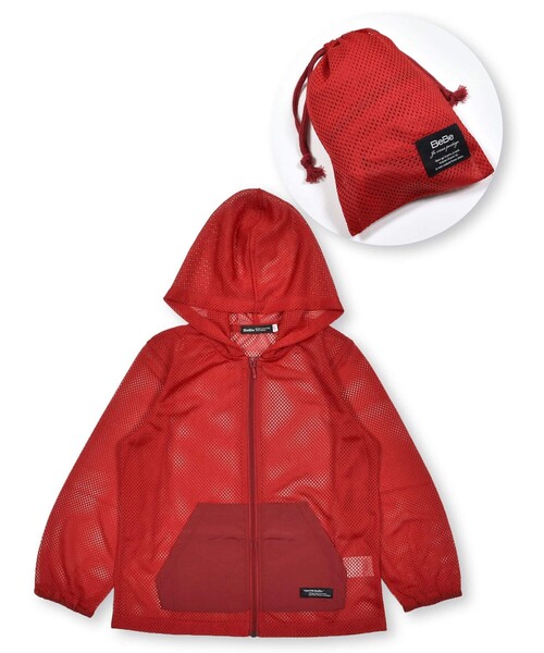 【セール】【防虫加工】メッシュパーカー(90~150cm)（パーカー）｜BeBe（ベベ） mdprevattcaulkingandwaterproofing.com