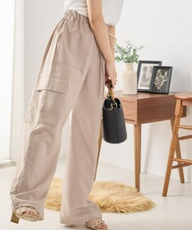 OMNES | エステルリネンライクドロストワークパンツ(その他パンツ)