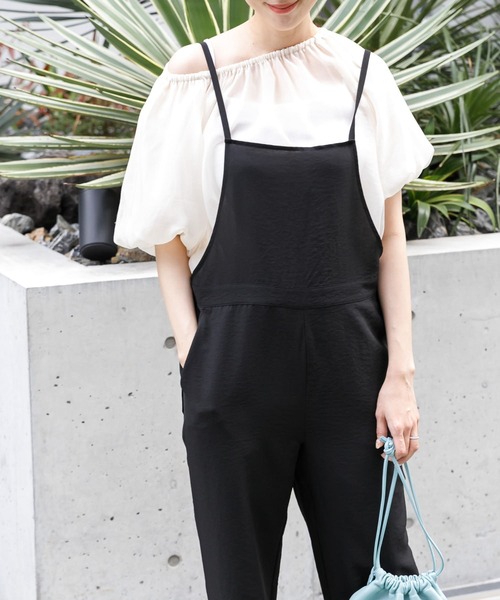 UR Lab.（アーバンリサーチラボ）の「ギャザーシアーブラウス（シャツ/ブラウス・レディース・グレー/ブラック/アイボリー・FREE）」の4枚目の写真