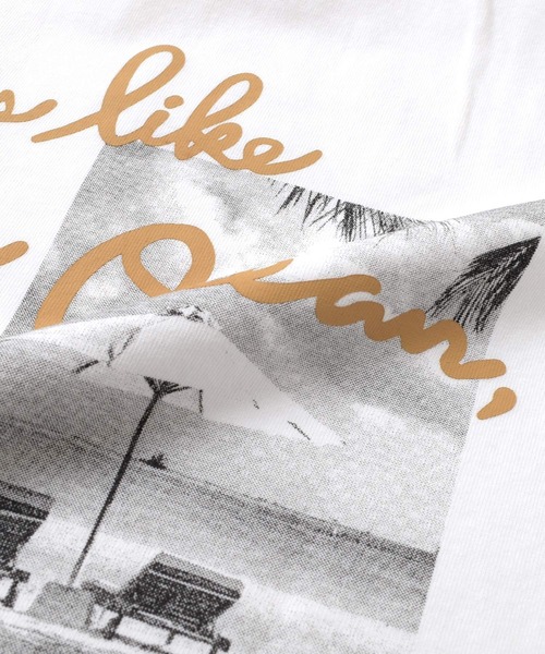 GLAZOS（グラソス）の「【接触冷感】裾レイヤードプリント半袖Tシャツ（Tシャツ/カットソー・キッズ・ライトブルー/イエロー/チャコールグレー/ホワイト・160cm/150cm/140cm/170cm）」の20枚目の写真