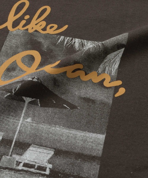 GLAZOS（グラソス）の「【接触冷感】裾レイヤードプリント半袖Tシャツ（Tシャツ/カットソー・キッズ・ライトブルー/イエロー/チャコールグレー/ホワイト・160cm/150cm/140cm/170cm）」の10枚目の写真