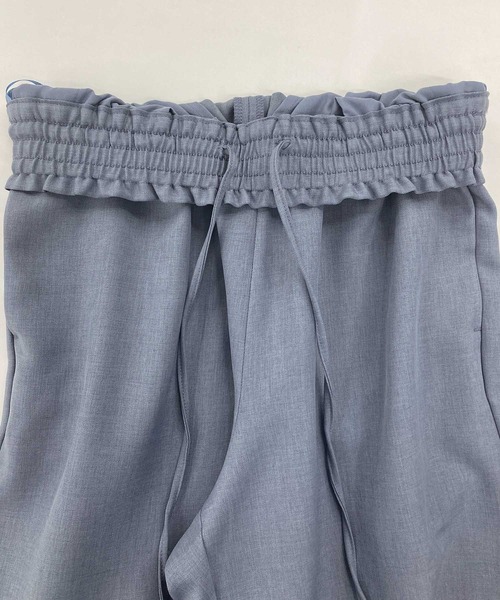 ROPE' PICNIC(ロペピクニック)の「Powder Twill Stretch ワイドパンツ(その他パンツ・レディース・ブラック/ダークブラウン/ブルー・36/38/40)」の18枚目の写真