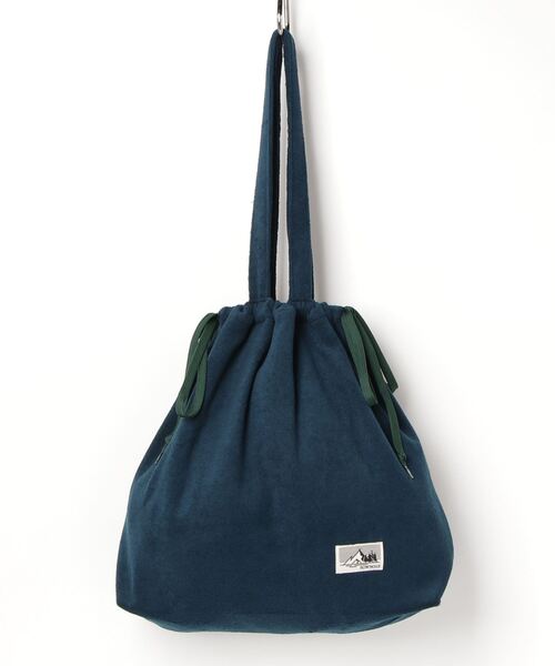 MAISON mou(メゾンムー)の「【sownoas/サウノアーズ】パイルBAG(トートバッグ・レディース・カーキ/ネイビー・FREE)」の2枚目の写真
