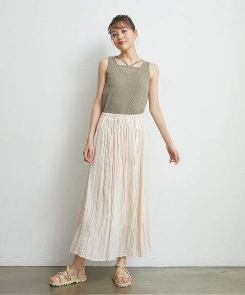 RETRO GIRL(レトロガール)の「デザインカップ付タンク(タンクトップ・レディース・ブラック/ブラウン/ホワイト/オレンジ・FREE)」の17枚目の写真