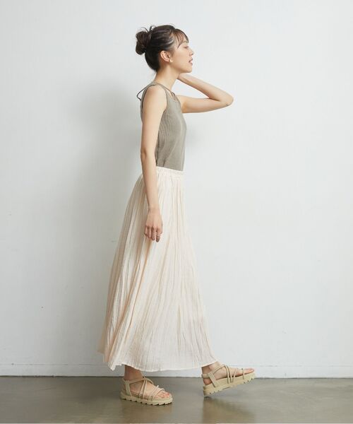 RETRO GIRL(レトロガール)の「デザインカップ付タンク(タンクトップ・レディース・ブラック/ブラウン/ホワイト/オレンジ・FREE)」の19枚目の写真