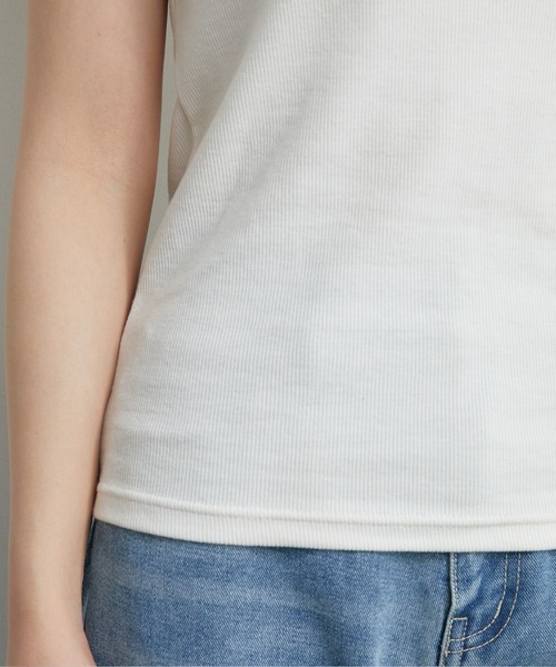 RETRO GIRL(レトロガール)の「デザインカップ付タンク(タンクトップ・レディース・ブラック/ブラウン/ホワイト/オレンジ・FREE)」の15枚目の写真