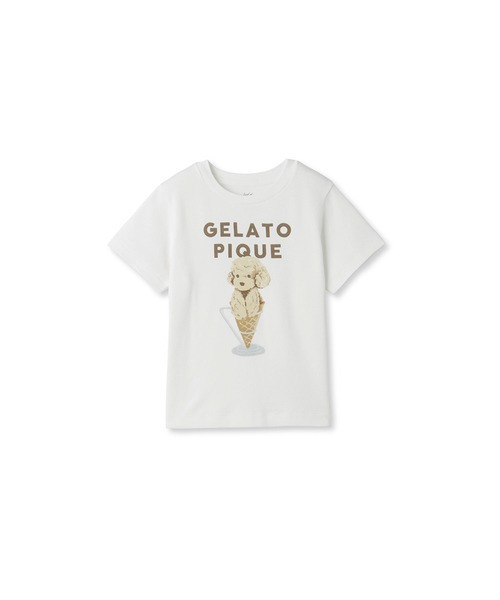 gelato pique☆トイプードル柄ワンポイントTシャツ＆パンツ Amazon | ジェラートピケ gelato pique レディース トイプードル