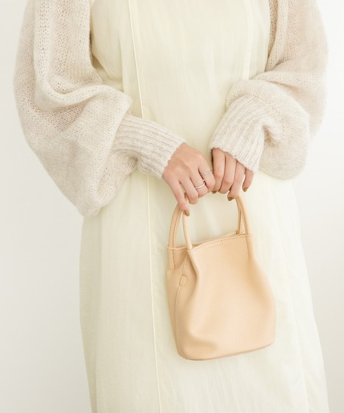 KBF（ケイビーエフ）の「ポーチ付きミニBAG（ハンドバッグ・レディース・ブルー/ブラック/ベージュ・ONE）」の7枚目の写真