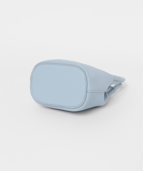 KBF（ケイビーエフ）の「ポーチ付きミニBAG（ハンドバッグ・レディース・ブルー/ブラック/ベージュ・ONE）」の15枚目の写真