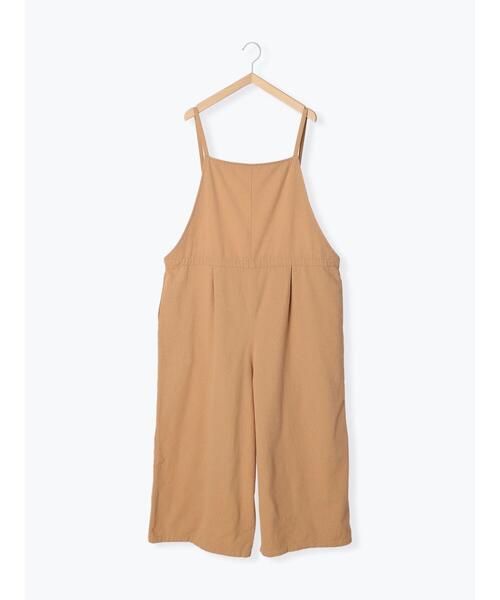 Samansa Mos2（サマンサ モスモス）の「柄アソートキャミサロペット（サロペット/オーバーオール・レディース・ブラック/ベージュ/チャコールグレー/グレー・F）」の14枚目の写真