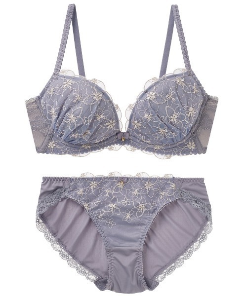 ブラジャーショーツセット [運命のブラ]ルミエールブーケブラ&ショーツ