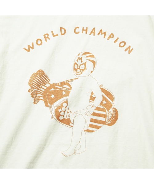 【セール】VINTAGE SLUB JERSEY S/SL TEE (BABYGOLF)（Tシャツ/カットソー）｜TMT（ティーエムティー）