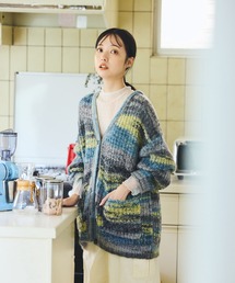 FREAK'S STORE（フリークスストア）の「ブークレ グラデーション カーディガン/ニットカーディガン（カーディガン/ボレロ）」