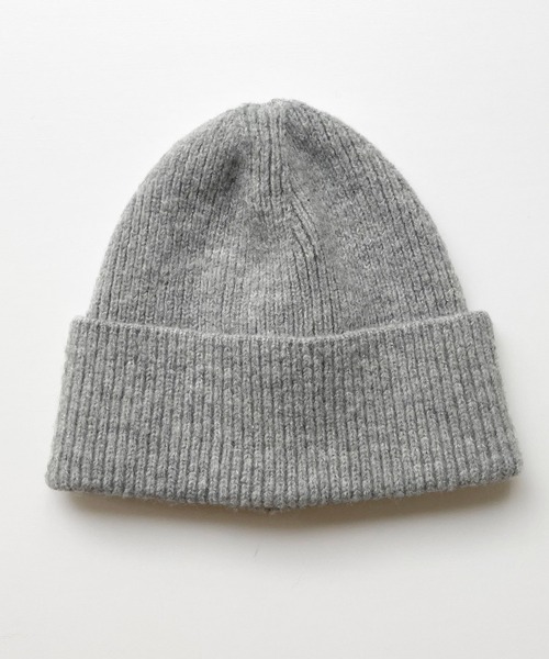 CANAL JEAN（キャナルジーン）の「El mar　BASICリブニットCAP（ニットキャップ/ビーニー・レディース・ベージュ/ブラック/ヘザーグレー・ONE SIZE）」の5枚目の写真