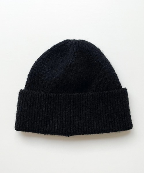 CANAL JEAN（キャナルジーン）の「El mar　BASICリブニットCAP（ニットキャップ/ビーニー・レディース・ベージュ/ブラック/ヘザーグレー・ONE SIZE）」の8枚目の写真