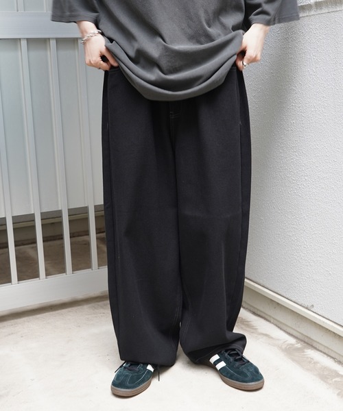 Confirm(コンファーム)の「ヴィンテージメイク レトロライク カラーデニム / ベーシックツイル デニムパンツ イージーワイドパンツ【ILL'S】(デニムパンツ・メンズ・ブラック/パープル/ホワイト系その他/ブラック系その他/グリーン/ブラウン/ブルー系その他2/ブラック系その他2・M/L)」の3枚目の写真