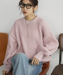 Auntie Rosa Holiday | 【新色追加！】片畦オーバーサイズニット(ニット/セーター)