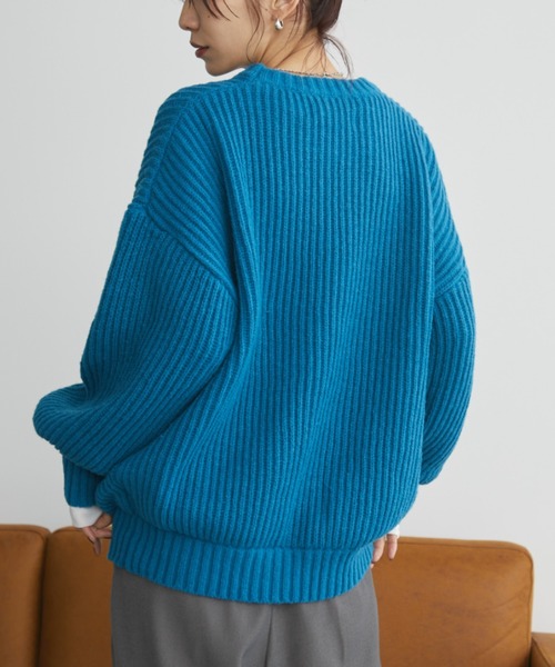 片畦オーバーサイズニット（ニット/セーター）｜Auntie Rosa Holiday