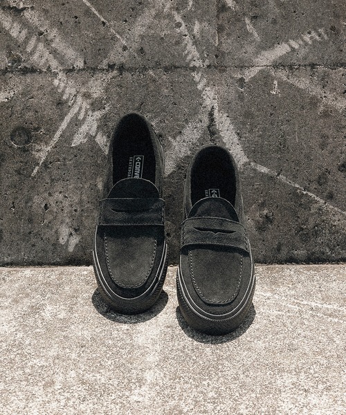 HUF(ハフ)の「CONVERSE CS LOAFER SK SU / HUF コンバース シューズ ローファー(ローファー・メンズ・ブラック・27.5cm)」の2枚目の写真
