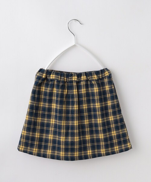 THE SHOP TK (ザ ショップ ティーケー )の「◆【100-150】チェックラップスカート(スカート・キッズ・ブラック系1/ブルー系1・14/10/15 /12/13/11)」の4枚目の写真