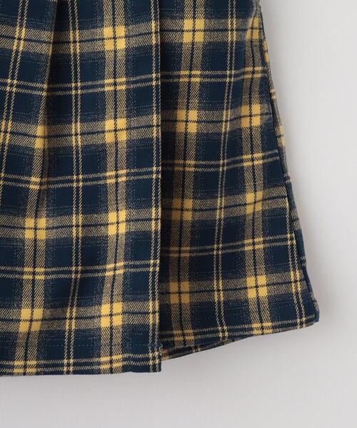 THE SHOP TK (ザ ショップ ティーケー )の「◆【100-150】チェックラップスカート(スカート・キッズ・ブラック系1/ブルー系1・14/10/15 /12/13/11)」の6枚目の写真