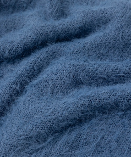 MIEL CRISHUNANT（ミエルクリシュナ）の「【累計お気に入り数2.8万人突破】ふわふわシャギークルーネックカーディガン（カーディガン/ボレロ・レディース・ブラック/ホワイト/ブルー/ブラウン・FREE）」の21枚目の写真