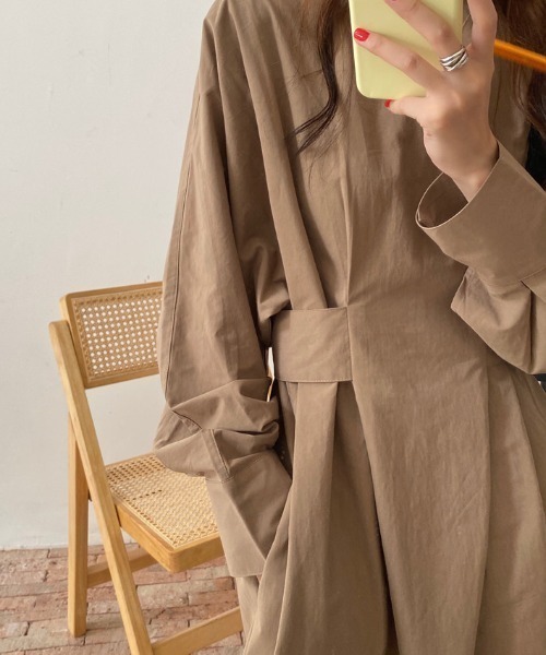 ウエストタックデザインワンピース（ワンピース）｜deux amour（ドゥーザムール）